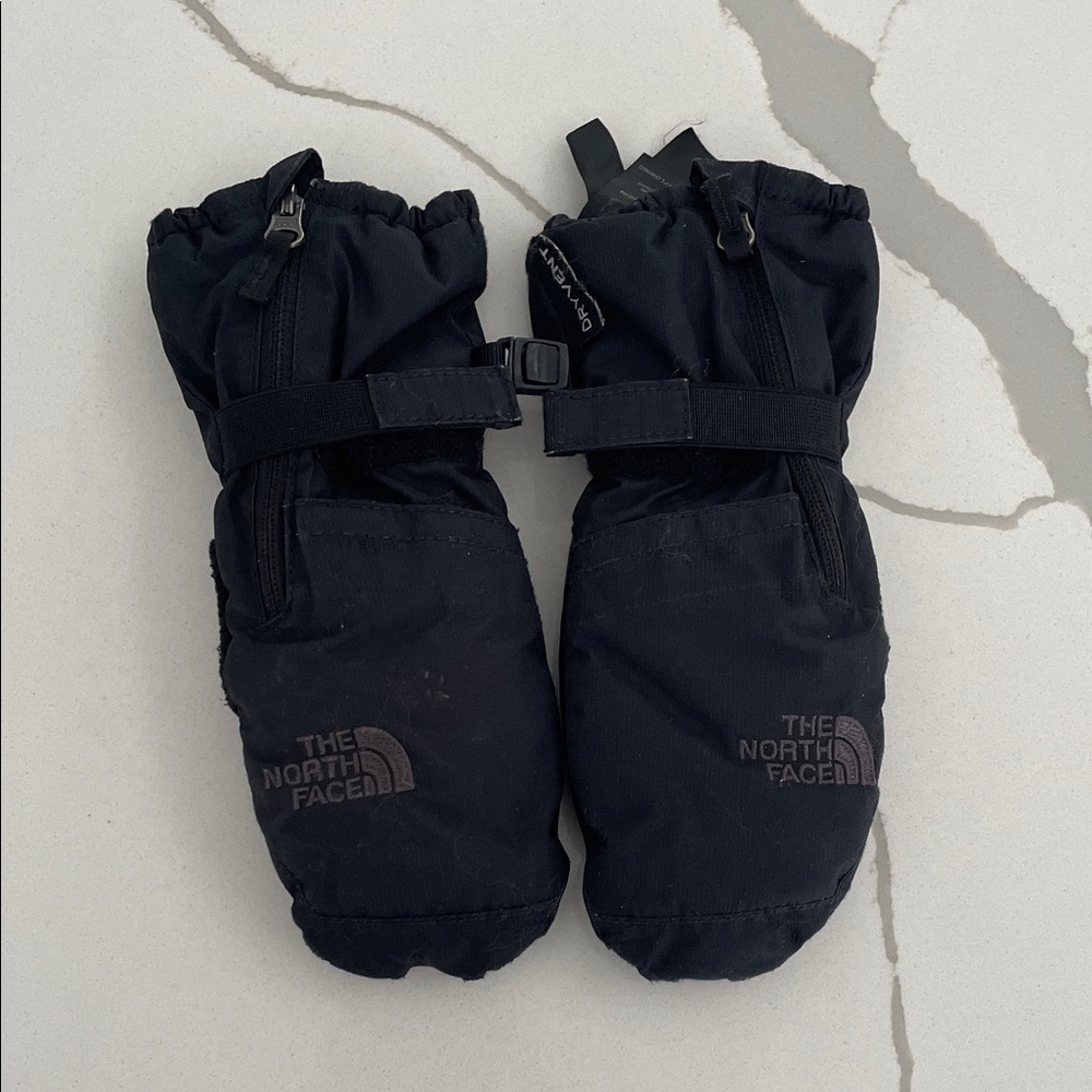 4T The North Face Kids Dark Mittens